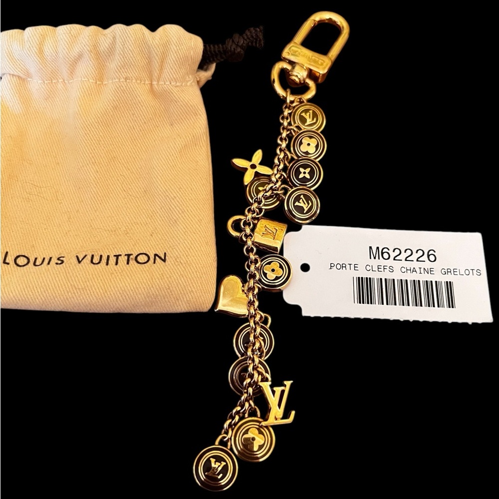 RARE Louis Vuitton Pastilles Porte Cles Brown Handbag Charm